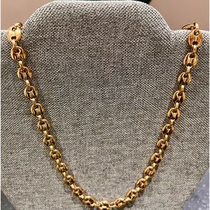 G link necklace stainless / gold plated